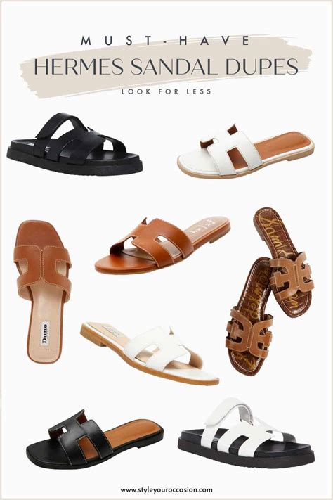 hermes sandal replica|hermes dupe sandals primark.